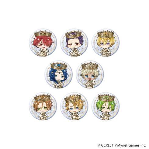『夢王国と眠れる100人の王子様』缶バッジ13/BOX(全8種)(ミニキャライラスト)